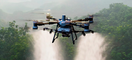 Fertilización inteligente con DJI Agras